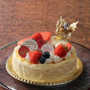 9.クリスマススフレチーズ